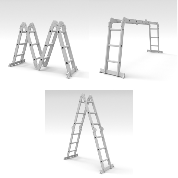 Folded ladders - 3Docean 23722438
