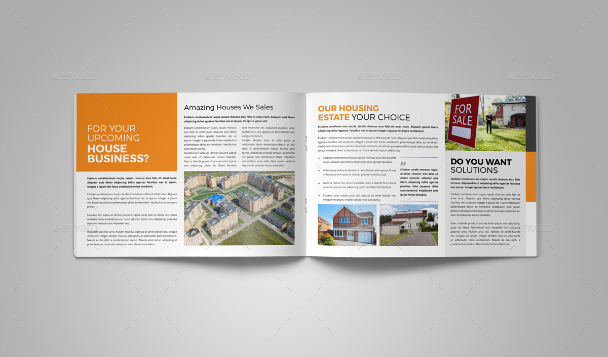 Real Estate Brochure Design v3, Print Templates | GraphicRiver