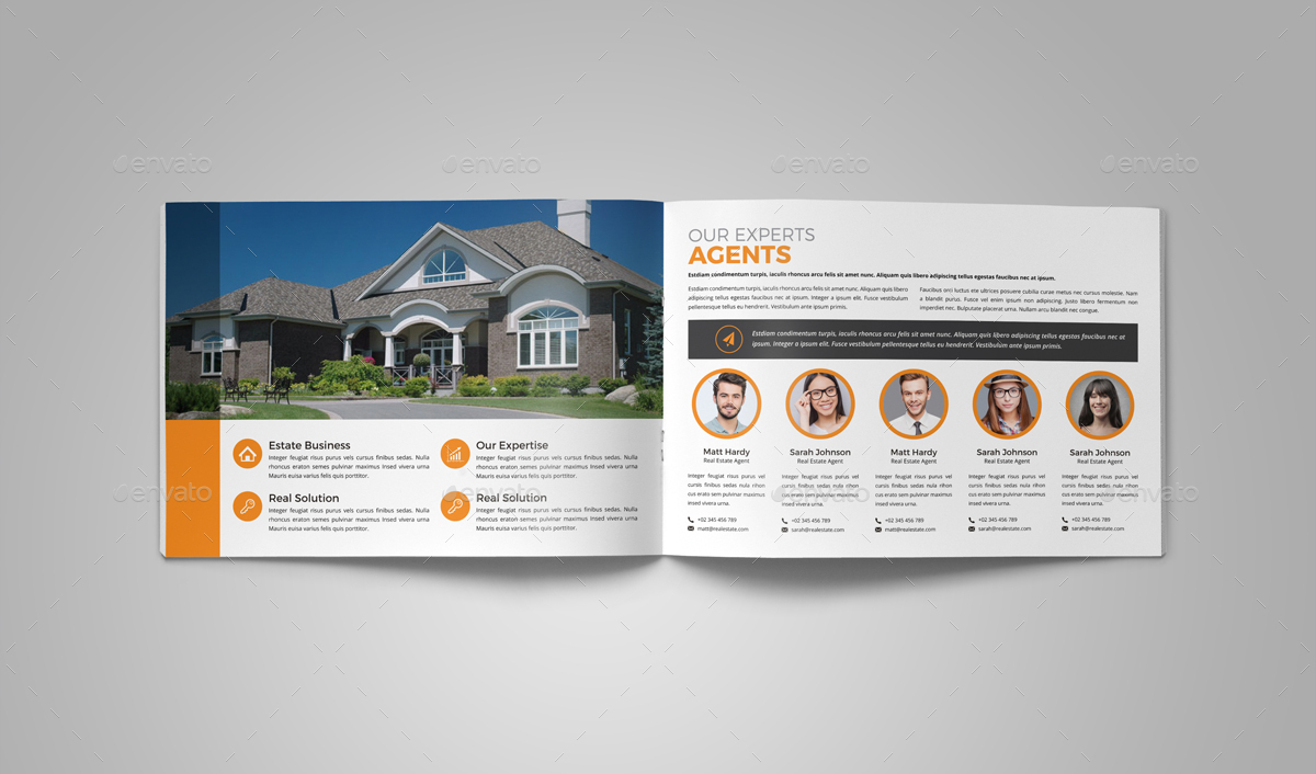 Real Estate Brochure Design v3, Print Templates | GraphicRiver