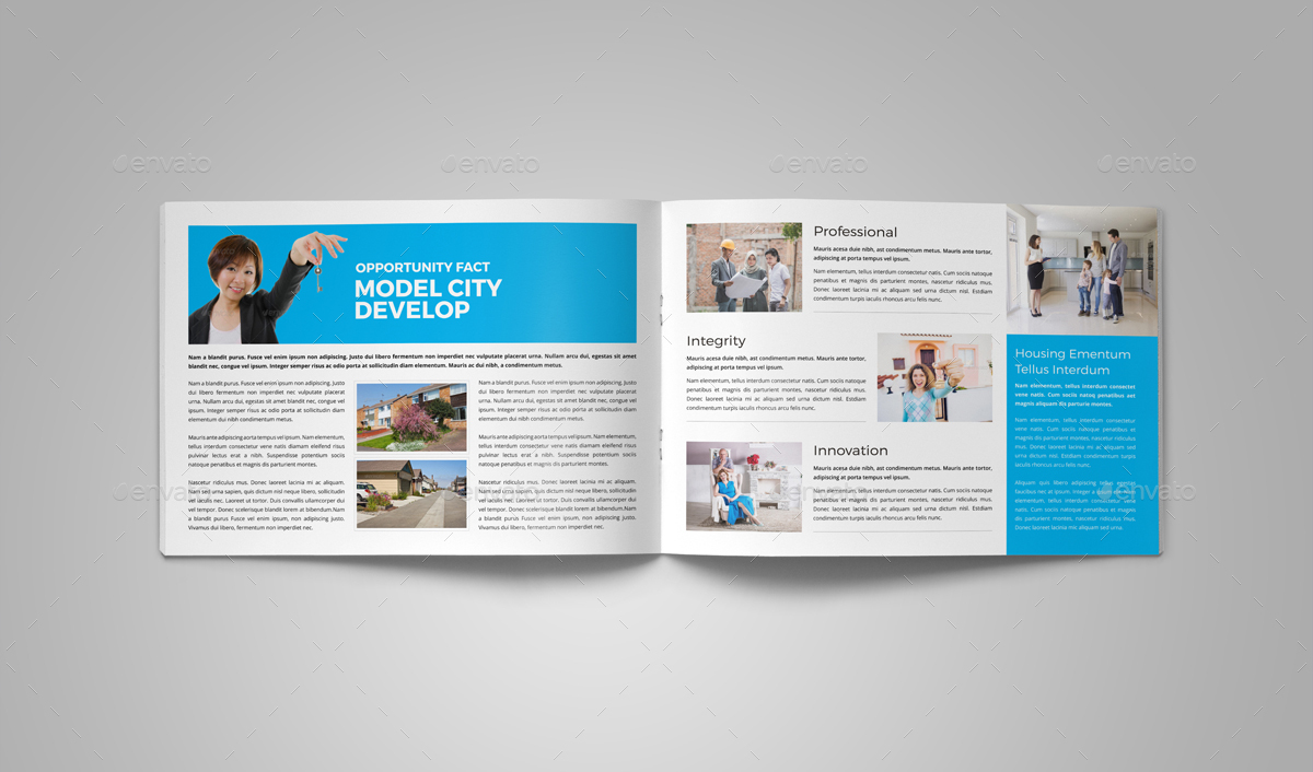 Real Estate Brochure Design v3, Print Templates | GraphicRiver