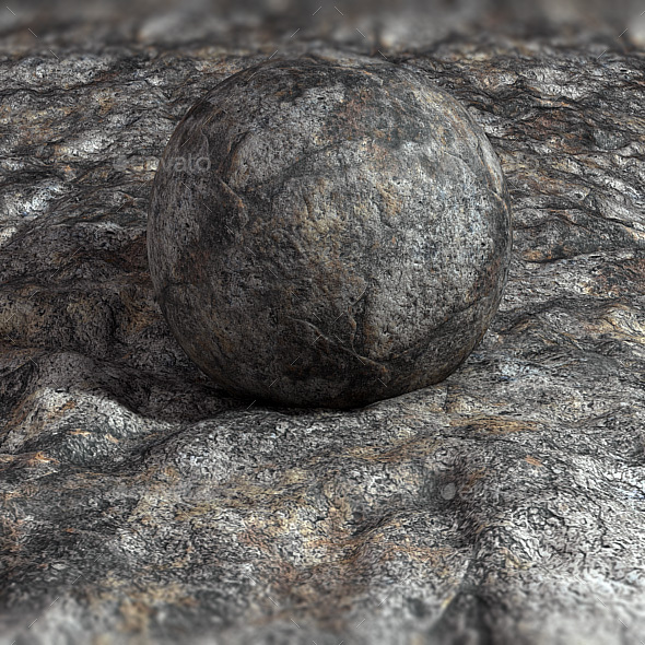 Scanned Rock Texture - 3Docean 23726793