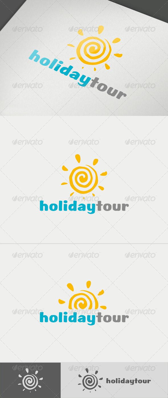 Holiday Tour Logo - Nature Logo Templates