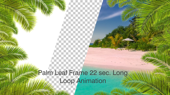 Palm Leaf Frame Loop