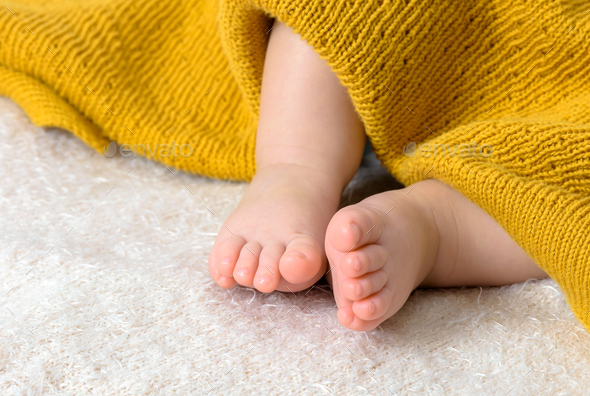 Close up of newborn baby feet Stock Photo by mkos83 | PhotoDune