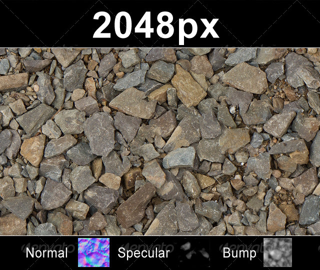 Gravel Stone 01 - 3Docean 2285650