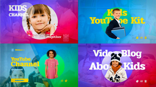 Kids YouTube Kit - VideoHive 23735094