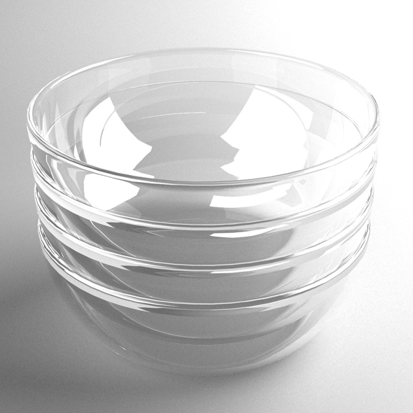 Glass Bowl - 3Docean 23738335