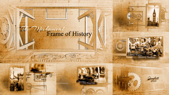 The Mechanical Frame - VideoHive 23741093