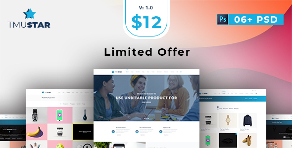 Tmustar Multi-Purpose - ThemeForest 22701421