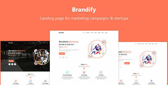 Brandify - Marketing - ThemeForest 23597537