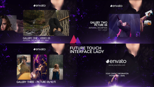 Future Touch Interface - VideoHive 23748747