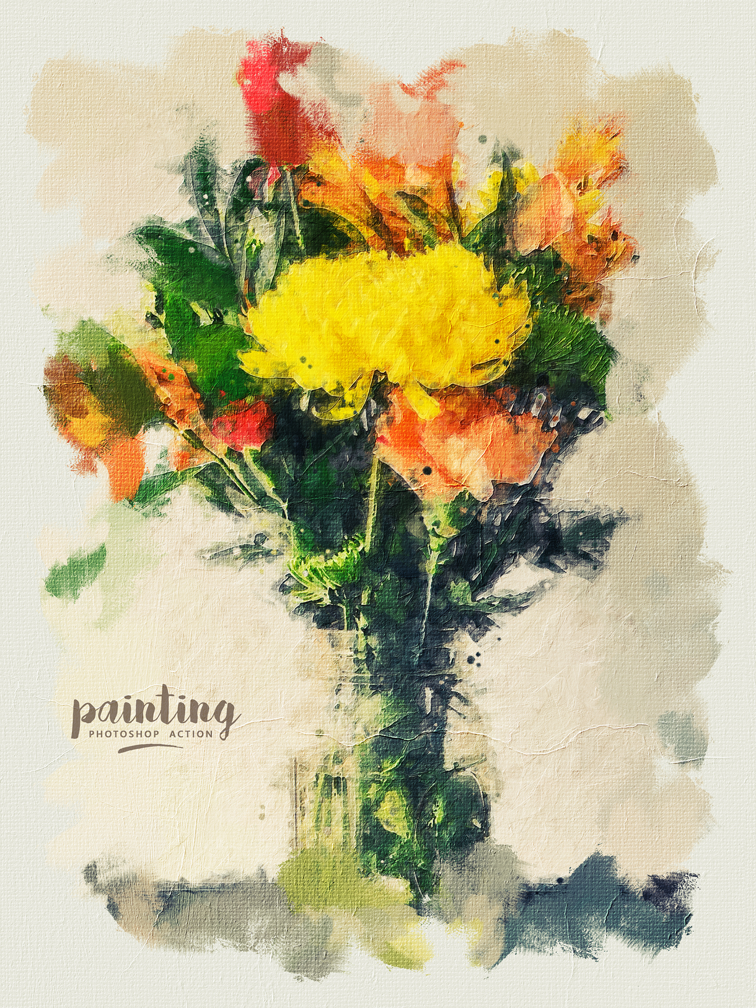 Painting Photoshop Action