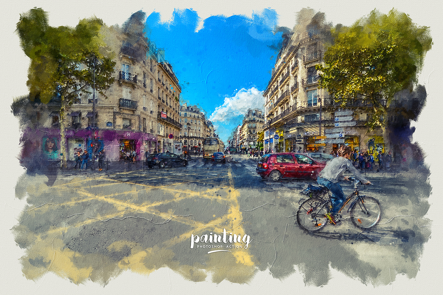 Painting Photoshop Action