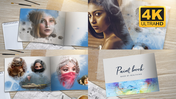Paint Book - VideoHive 23753455
