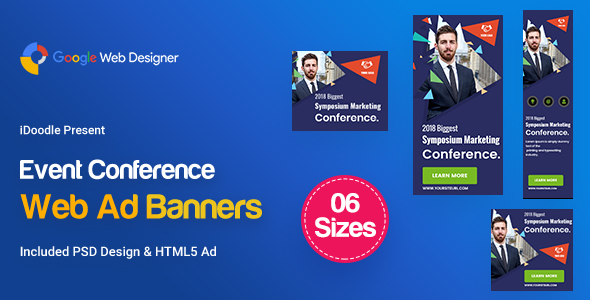 C11 - Event Conference Banners GWD & PSD