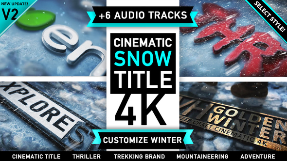 Winter Snow Logo - VideoHive 3539261