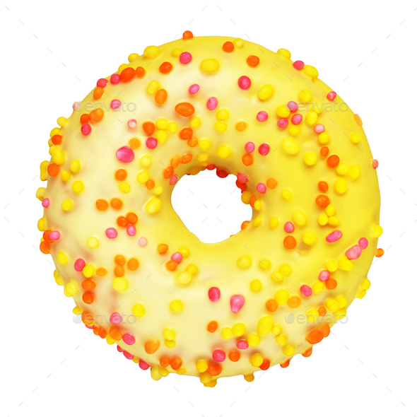 yellow donut