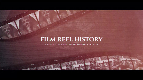 Film Reel History - VideoHive 23764060
