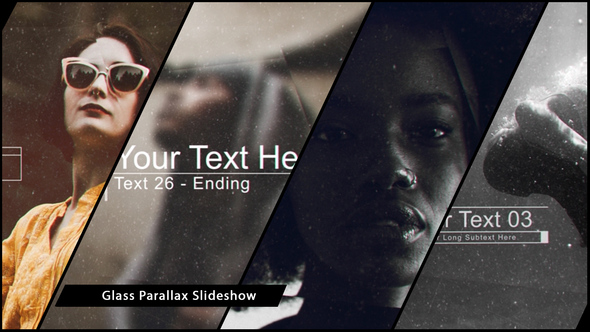 Glass Parallax Slideshow - VideoHive 21195834