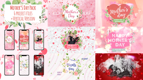 Mothers Day Package - VideoHive 23769622