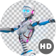 Sexy Robot Belly Dancing With Alpha Channel - VideoHive Item for Sale
