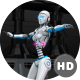 Sexy Robot Belly Dancing - VideoHive Item for Sale