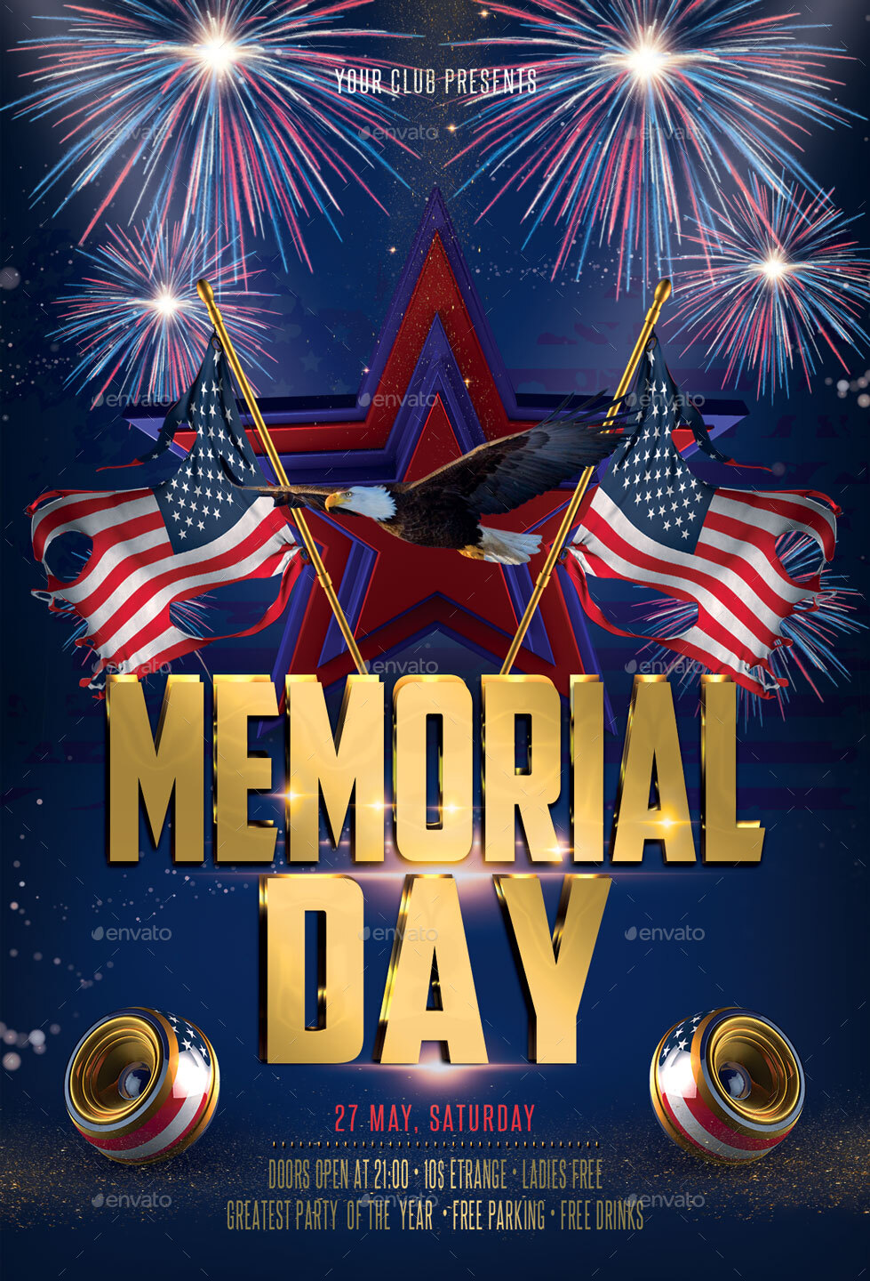 Memorial Day, Print Templates | GraphicRiver