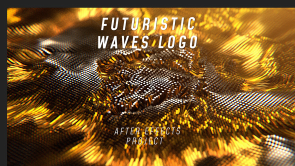 Futuristic Waves Logo