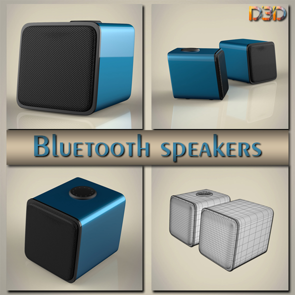 Bluetooth speakers - 3Docean 23781289