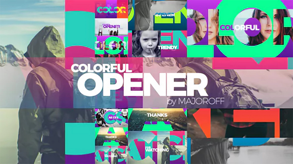 Colorful Opener - VideoHive 17049894
