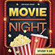 Movie Night / Movie Time Flyer, Print Templates | GraphicRiver