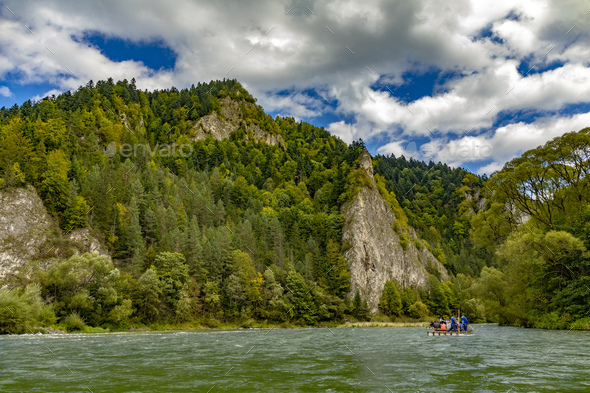 The turn of the river Dunajec