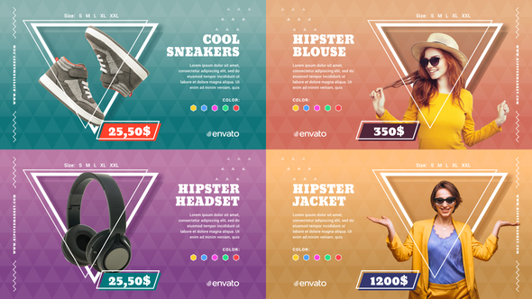 Hipster Market - VideoHive 23793699