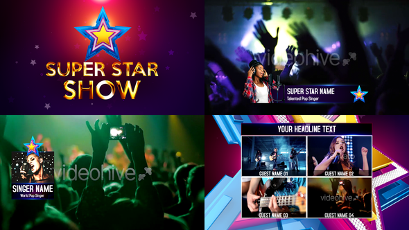 Super Star Show - VideoHive 23797303