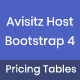 Avisitz Host – Bootstrap 4 Pricing Tables