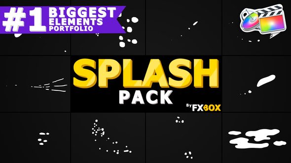 Splash Animated Elements | FCPX