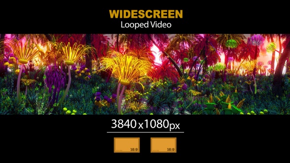 Widescreen Exotic Forest 02