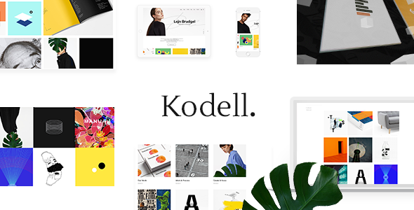 Kodell - Creative Portfolio Theme for Designers and Agencies