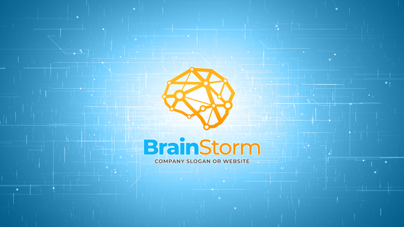 Brain Storm - Digital Logo Reveal