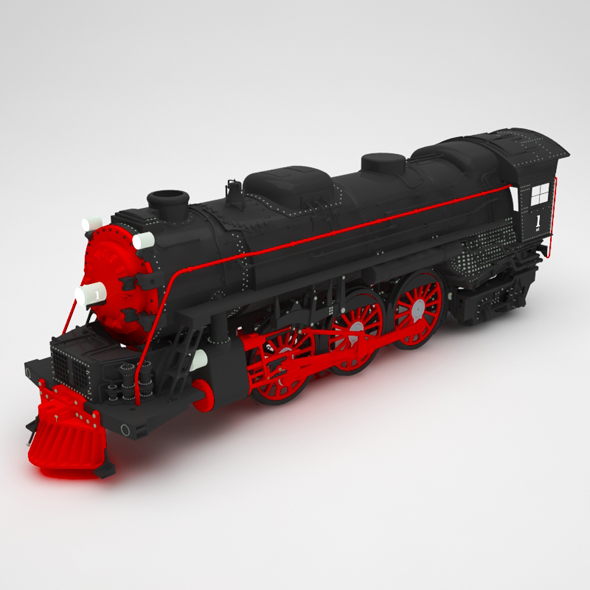 Locomotive - 3Docean 23151838