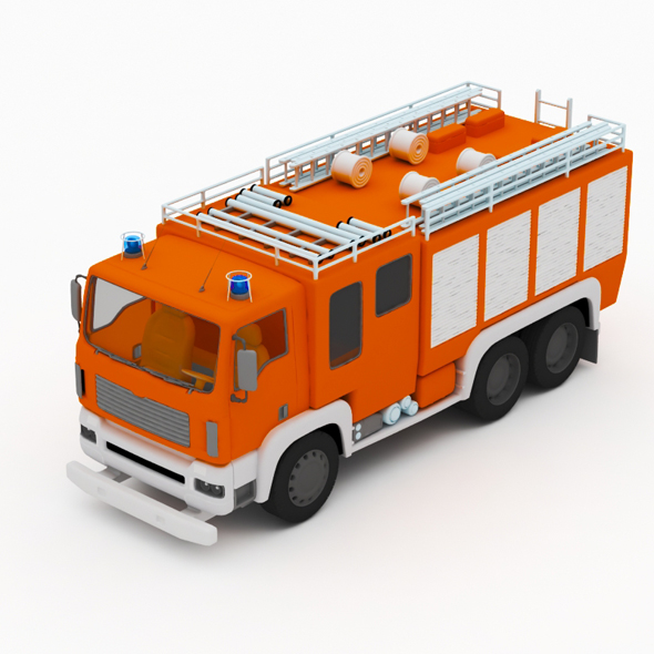 Fire truck - 3Docean 23151659