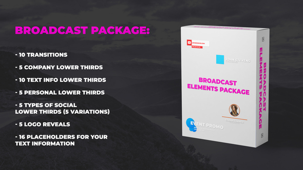 Broadcast Elements Package