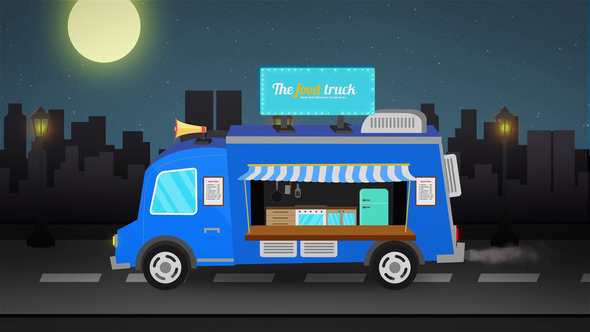 Food Truck Logo Reveal