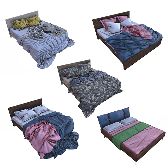 Pbr Beds - 3Docean 23823110