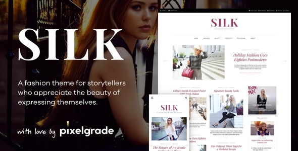 Silk – A Fashion Blogging WordPress Theme