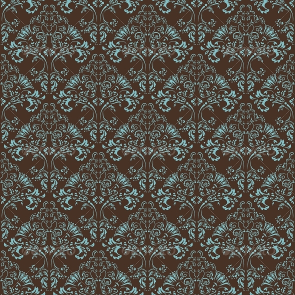 Seamless floral background - Backgrounds Decorative