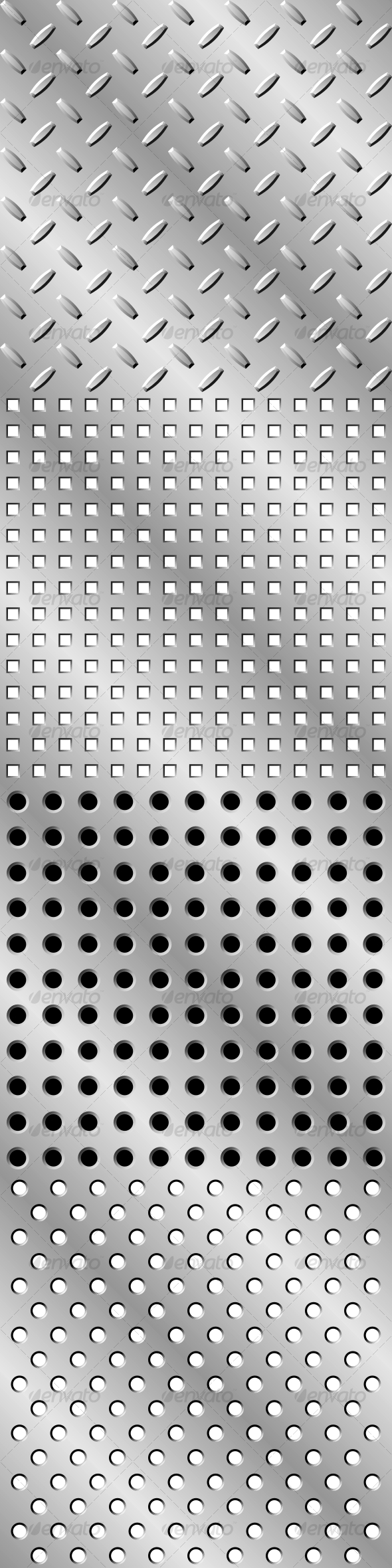 Seamless steel background - Backgrounds Decorative