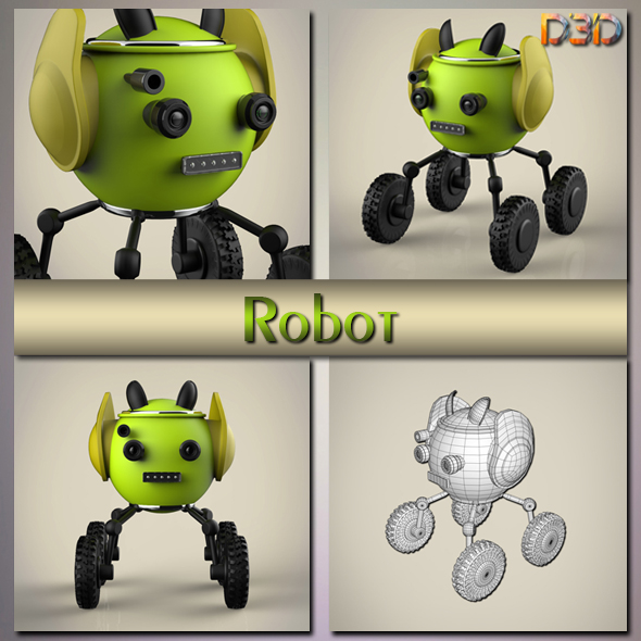 Robot - 3Docean 23829065