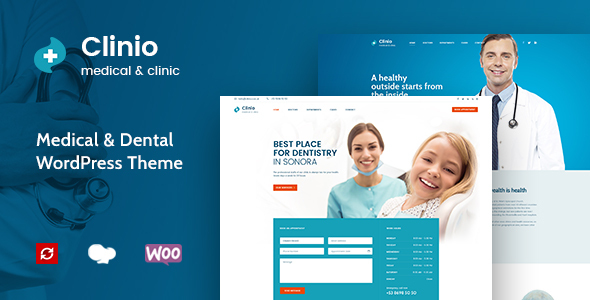 Clinio – Medical & Dental WordPress Theme