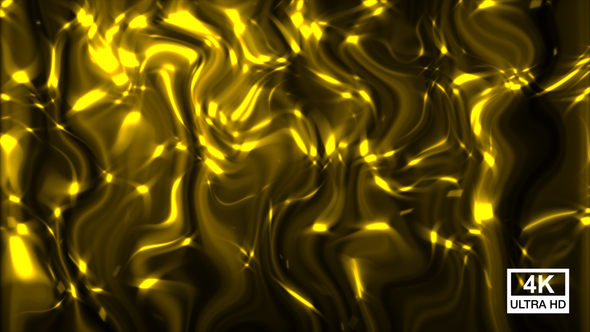 Abstract Golden Elegant Background With Glitter And Waves 4K alt